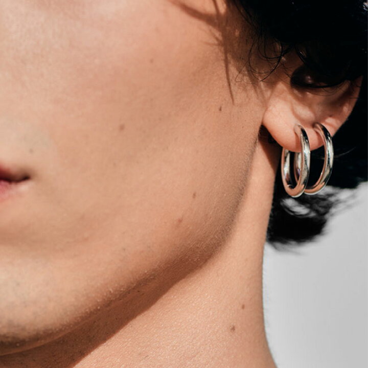 楽天市場】TOMWOOD トムウッド Classic Hoops Medium シルバー 