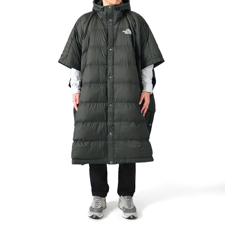 楽天市場】THE NORTH FACE ノースフェイス パデッド ポンチョコート 