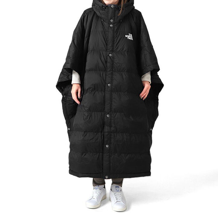 楽天市場】THE NORTH FACE ノースフェイス パデッド ポンチョコート 