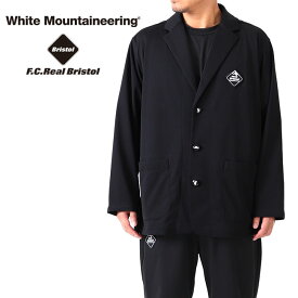 White Mountaineering × F.C. Real Bristol コラボ ゴアテックス テーラードジャケット WM2273205 GORE-TEX 黒 ブレザー メンズ