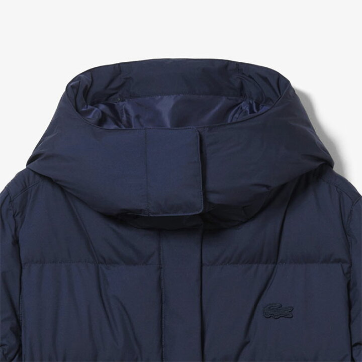 楽天市場】Lacoste ラコステ フード付き ミドル丈 ダウンコート 
