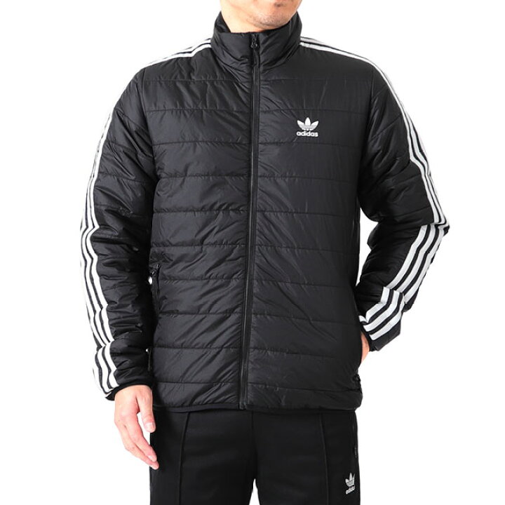 楽天市場】adidas アディダス 3ライン スタンドカラー キルティング  
