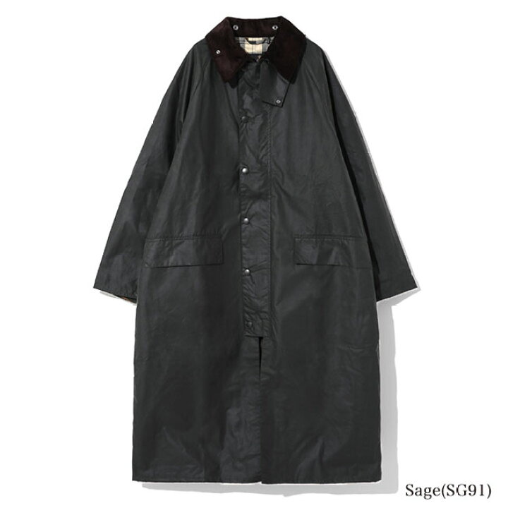 楽天市場】Barbour バブアー OS WAX BURGHLEY オーバーサイズ バーレー 