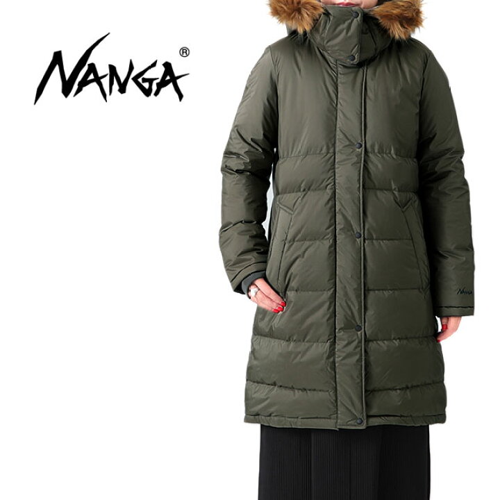 楽天市場】NANGA ナンガ AURORA ファー付き オーロラ ダウン ハーフ  