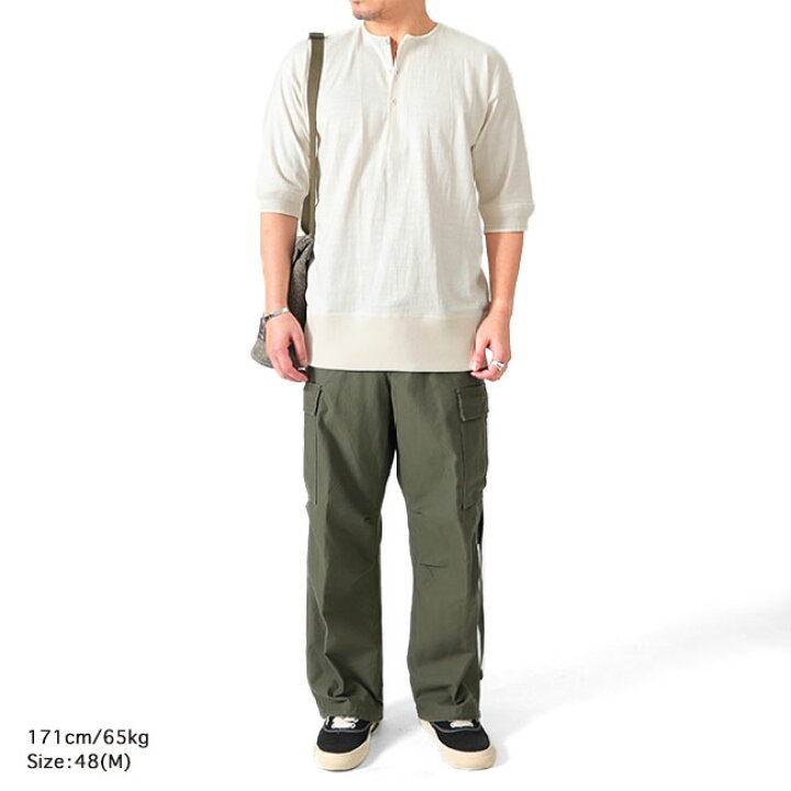 楽天市場】Nigel Cabourn ナイジェルケーボン CC22 ヘンリーネック