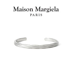 [SALE] Maison Margiela メゾンマルジェラ シルバー タイムレス カフ バングル SM1UY0076 SV0197 ブレスレット メンズ レディース ギフト プレゼント
