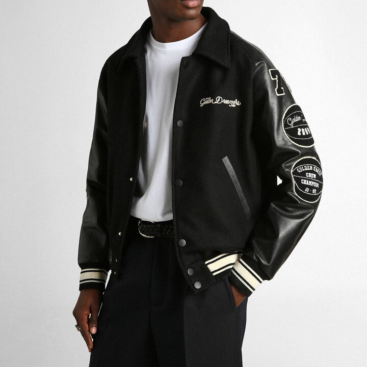 楽天市場】Golden Goose ゴールデングース ウール × レザー ワッペン 