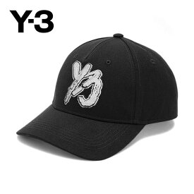 [TIME SALE] Y-3 ワイスリー ブラッシュロゴ キャップ IM1084 黒 帽子 メンズ レディース ギフト プレゼント