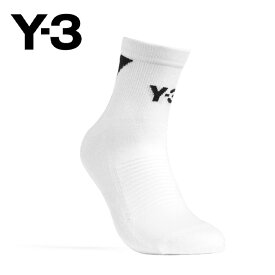 Y-3 ワイスリー Wロゴ ソックス HZ4266 HZ4267 靴下 黒 白 メンズ レディース ギフト プレゼント