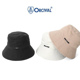 ORCIVAL オーシバル コットンリネンツイル バケットハット OR-H0082 TCL 帽子 レディース