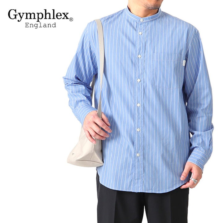 楽天市場】[SALE] GYMPHLEX ジムフレックス ストライプ バンドカラー 