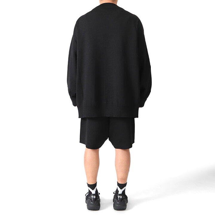楽天市場】Y-3 ワイスリー ブラッシュロゴ オーバーサイズ ニット 