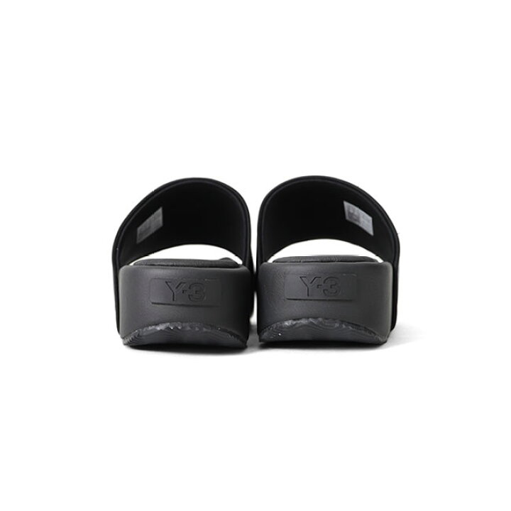 楽天市場】Y-3 ワイスリー プラットフォーム 厚底 レザー スライド  