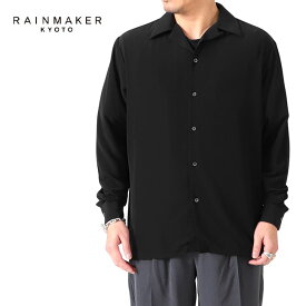 RAINMAKER レインメーカー オープンカラーシャツ RM231-041 開襟 長袖シャツ メンズ