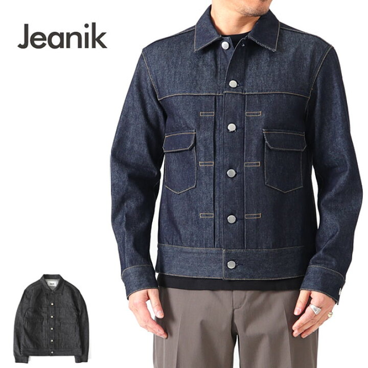楽天市場】Jeanik ジーニック 2ndタイプ ワンウォッシュ デニム 