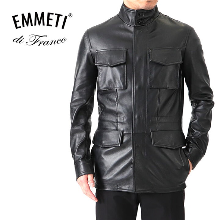 楽天市場】EMMETI × 干場義雅 エンメティ H M65 アッカ ナッパレザー 