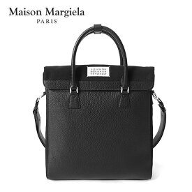 Maison Margiela メゾンマルジェラ 5AC グレインレザー 3wayバッグ SB1WA0004 P4348 トートバッグ ショルダーバッグ バックパック 黒