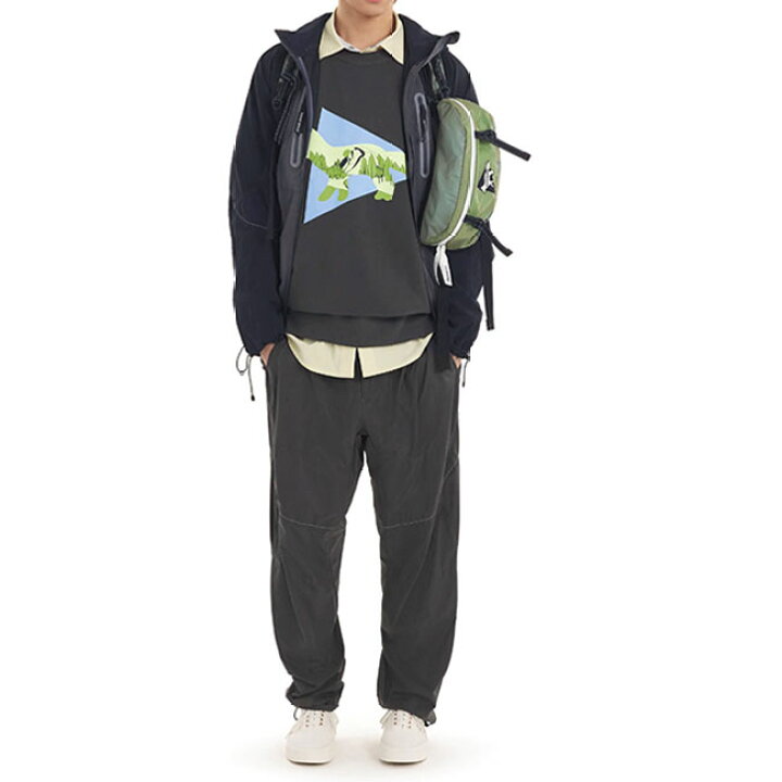 楽天市場】and wander × Maison Kitsune アンドワンダー メゾンキツネ 