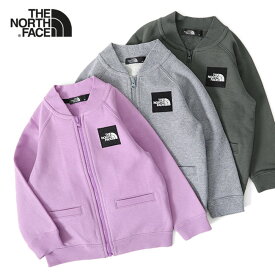 THE NORTH FACE ノースフェイス スクエアロゴ スウェット ジャケット NTB12365 ベビー ギフト プレゼント