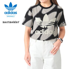 adidas × Marimekko アディダスオリジナルス マリメッコ コラボ マルチプリント Tシャツ IC1543 花柄 半袖Tシャツ レディース