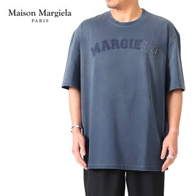 Maison Margiela メゾンマルジェラ オーバーサイズ オーバーダイ ロゴTシャツ S50GC0685 S23883 半袖Tシャツ メンズ