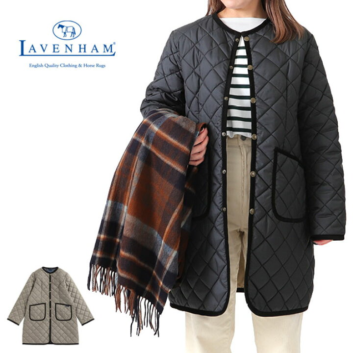 楽天市場】LAVENHAM ラベンハム CREW NECK COAT クルーネック 
