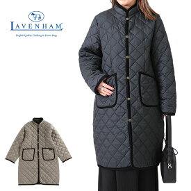 LAVENHAM ラベンハム MICKFIELD COAT スタンドカラー ミックフィールド キルティングコート LV6188 中綿 レディース