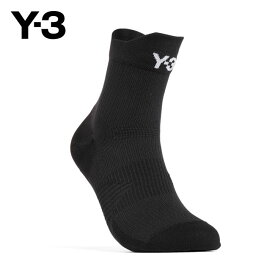 Y-3 ワイスリー ロゴ ラン ソックス RUN SOCK IK7231 黒 靴下 メンズ ギフト プレゼント