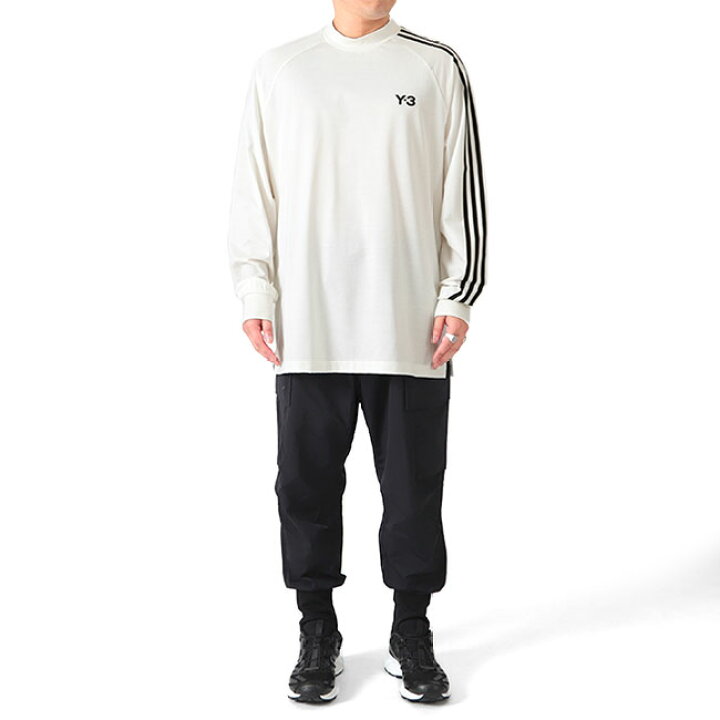 楽天市場】[TIME SALE] Y-3 ワイスリー 3ストライプス オーバーサイズ 