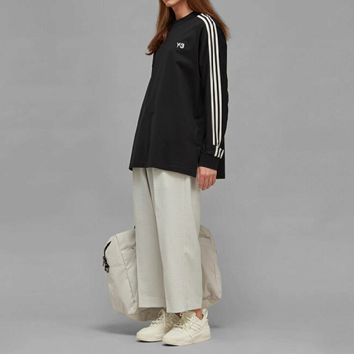 楽天市場】[TIME SALE] Y-3 ワイスリー 3ストライプス オーバーサイズ 