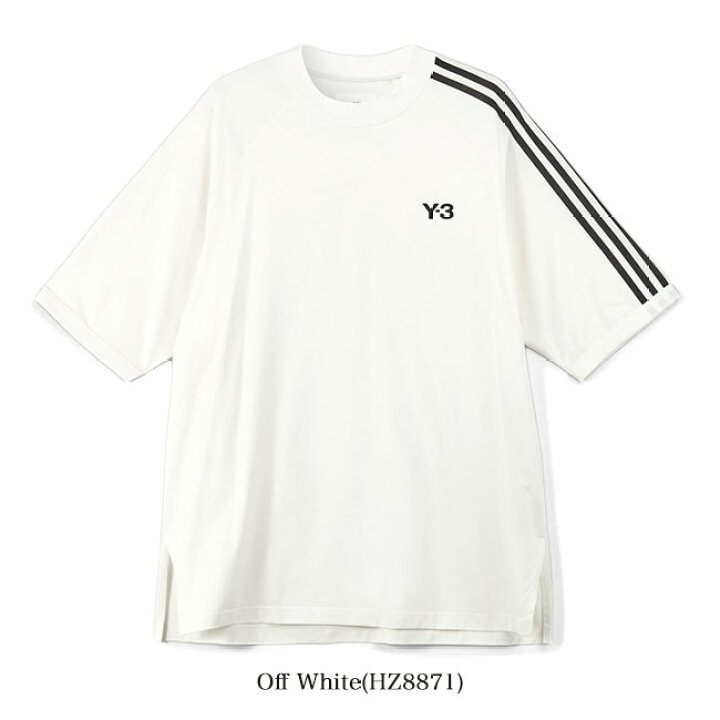 楽天市場】Y-3 ワイスリー 3ストライプス オーバーサイズ ロゴ Tシャツ 
