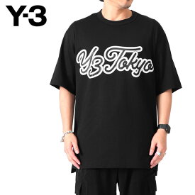 Y-3 ワイスリー Tokyo ロゴTシャツ IQ2140 黒 東京 半袖Tシャツ メンズ