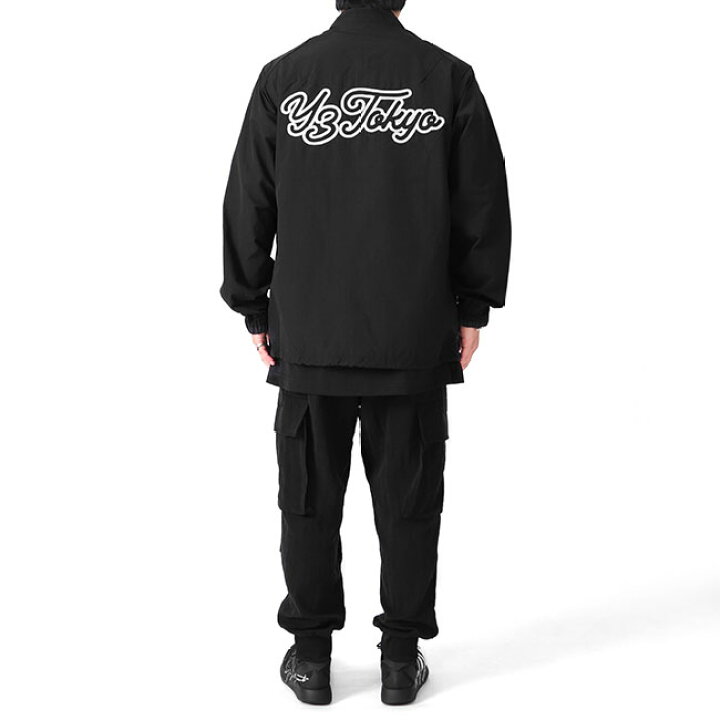 楽天市場】Y-3 ワイスリー ロゴ コーチジャケット IQ2137 黒 メンズ 