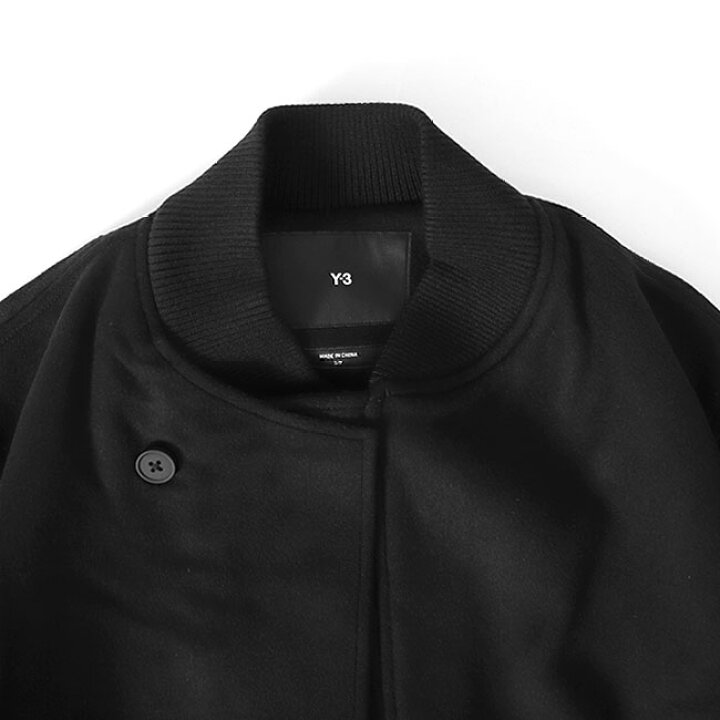 楽天市場】Y-3 ワイスリー アシンメトリー ウール ボンバージャケット 