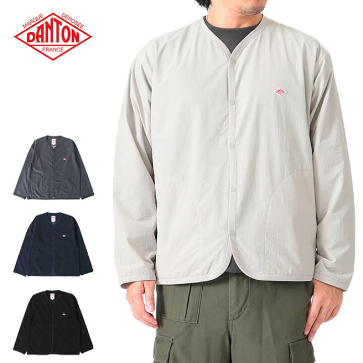 楽天市場】DANTON ダントン ダブルクロス Vネック ワッペンロゴ シャツ 