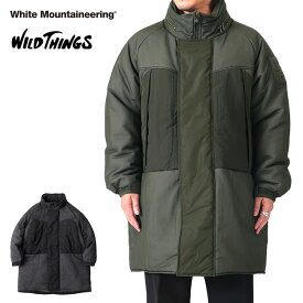 White Mountaineering × WILD THINGS ホワイトマウンテニアリング ワイルドシングス コラボ モンスターパーカー BC2373202 コート メンズ