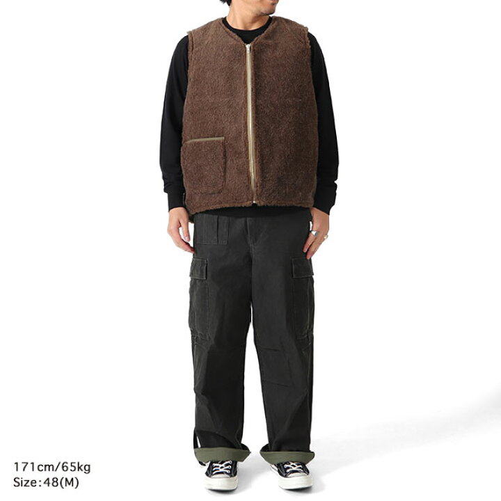 楽天市場】Nigel Cabourn ナイジェルケーボン N-1 アルパカウールボア 