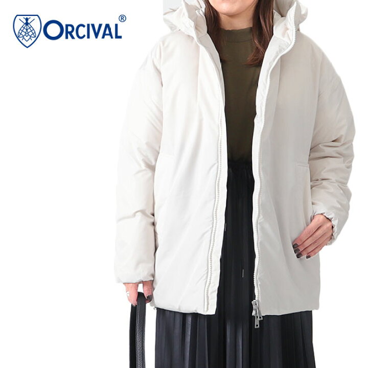 楽天市場】[SALE] ORCIVAL オーシバル フード付き ダウンジャケット OR 