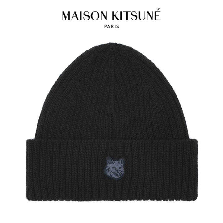 楽天市場】Maison Kitsune メゾンキツネ フォックスロゴ ニット 
