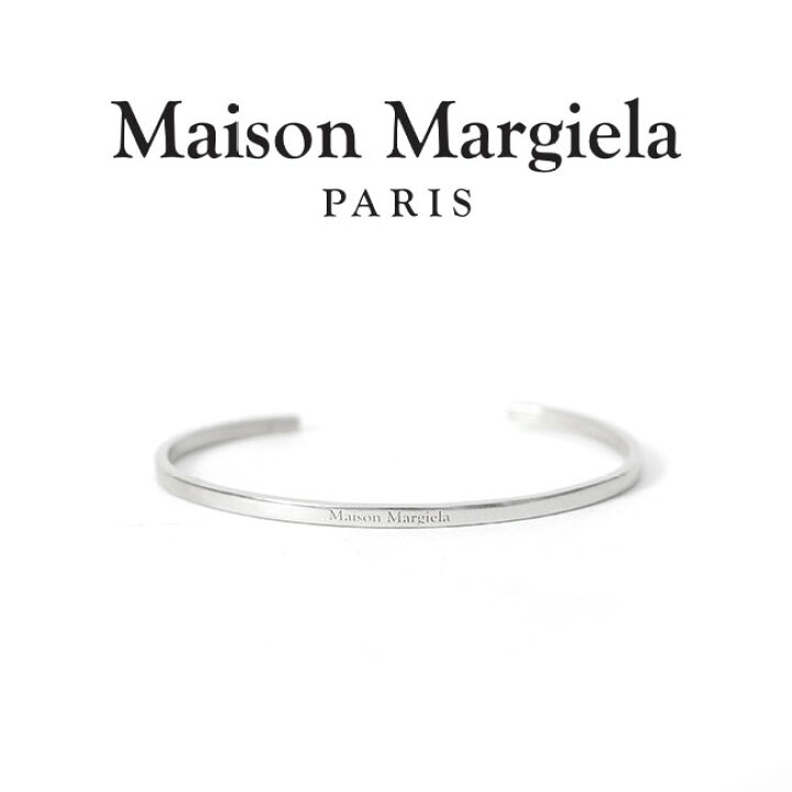 楽天市場】Maison Margiela メゾンマルジェラ ネームロゴ シルバー 