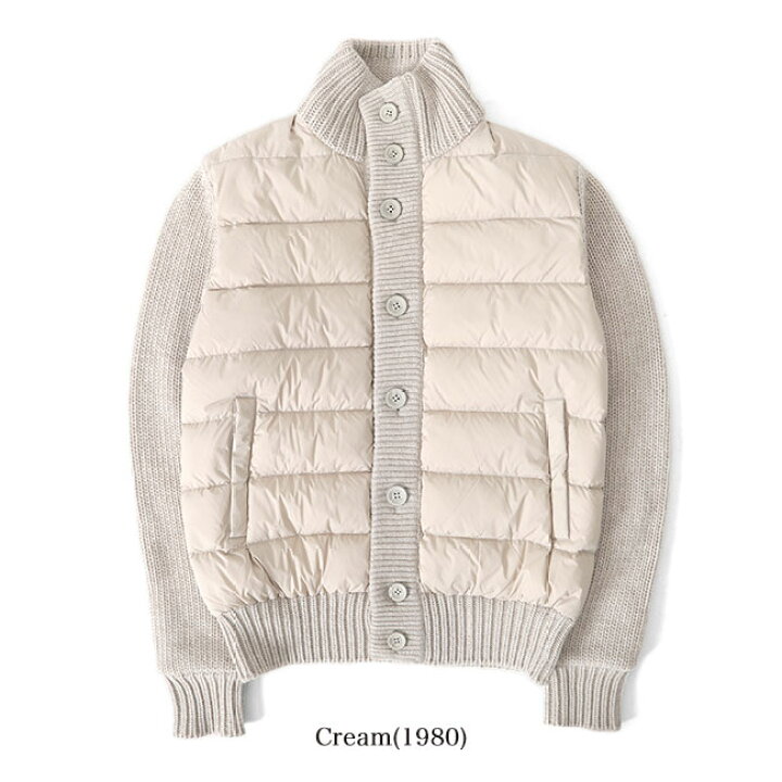楽天市場】HERNO ヘルノ カシミヤウール × ナイロン スタンドカラー 