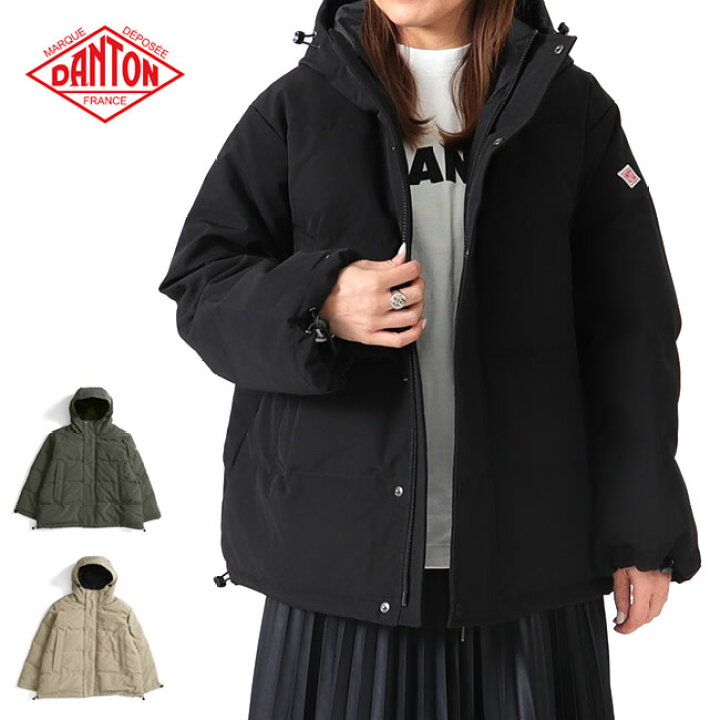楽天市場】DANTON ダントン オーバーサイズ フーデッド ダウン  