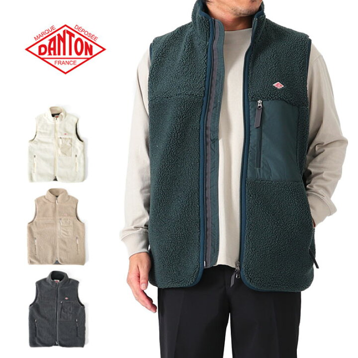 楽天市場】DANTON ダントン インサレーション スタンドカラー ボア 