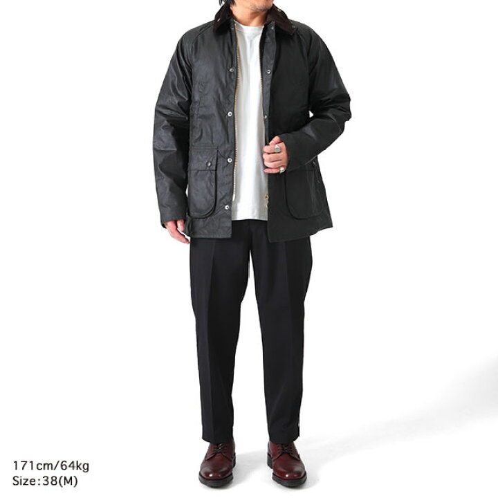 楽天市場】Barbour バブアー SL BEDALE WAX スリムフィット ビデイル 