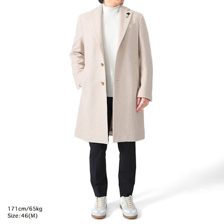 楽天市場】LARDINI ラルディーニ シルクカシミアウール シングル 