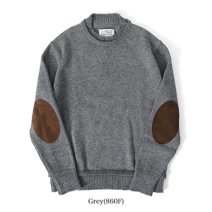 楽天市場】Maison Margiela メゾンマルジェラ 5G エルボーパッチ プル  