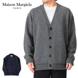 Maison Margiela メゾンマルジェラ 5G エルボーパッチ ニット カーディガン SI1GP0003 S18064 セーター メンズ