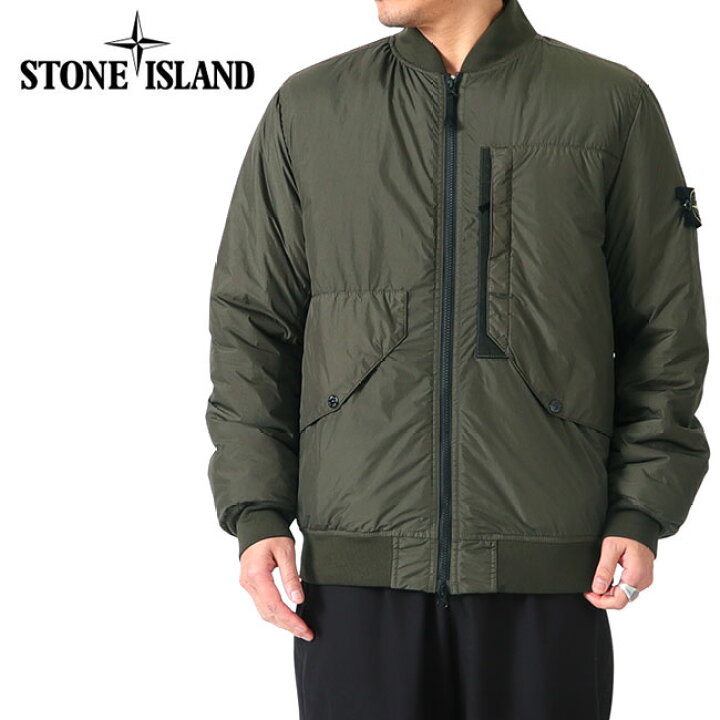 24ss 美品 STONE ISLAND ストーンアイランド ボンバージャケット（楽天  