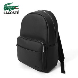 [TIME SALE] LACOSTE ラコステ クラシック ポケット バックパック NH4430HC 黒 リュック デイバッグ ギフト プレゼント