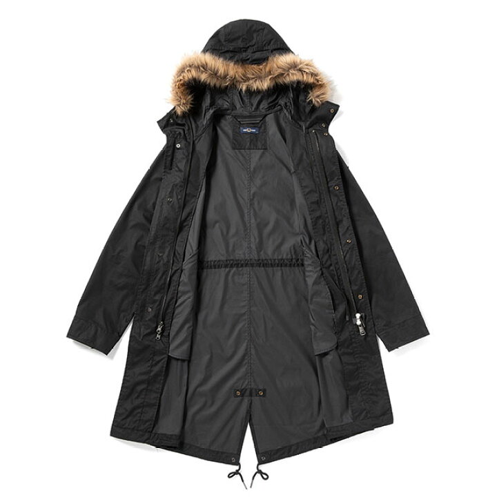 楽天市場】FRED PERRY フレッドペリー ミリタリー ジップインライナー 